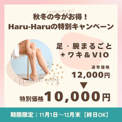 11・12月限定キャンペーン