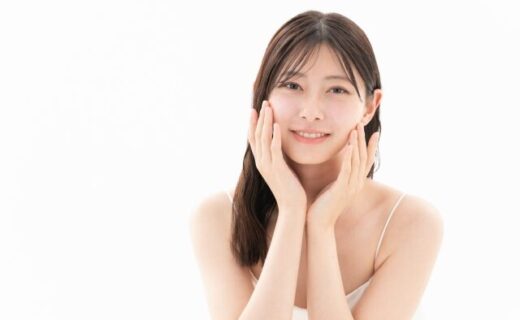 美肌の女性